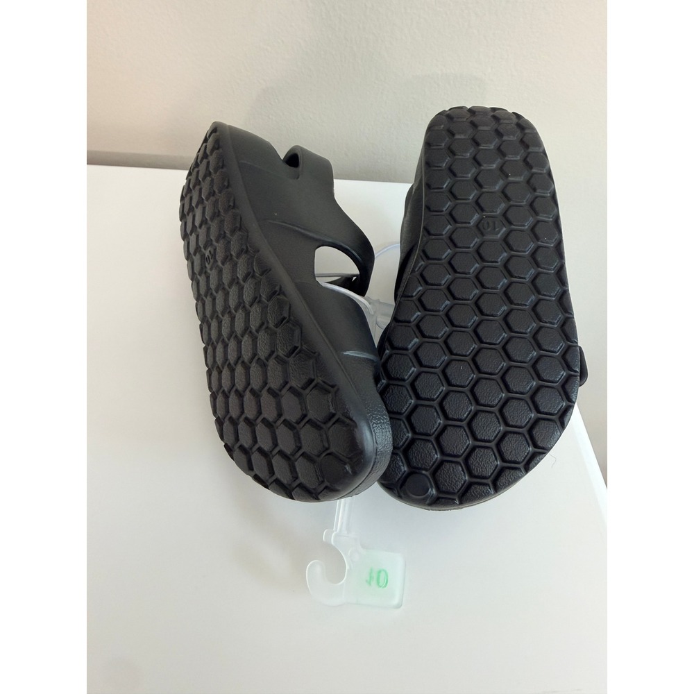 Cat & Jack Orion Sandals Toddler Boys 10‎ Black Double Strap NWT - Picture 4 of 4